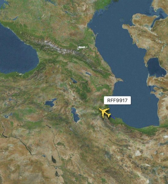 Полет российского Ан-124-100