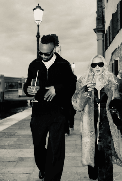 Мадонна и Аким Моррис