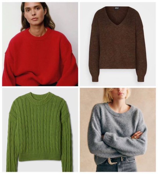 Осінні светри Светри на осінь, трендові светри на осінь, жіночий светр на осінь