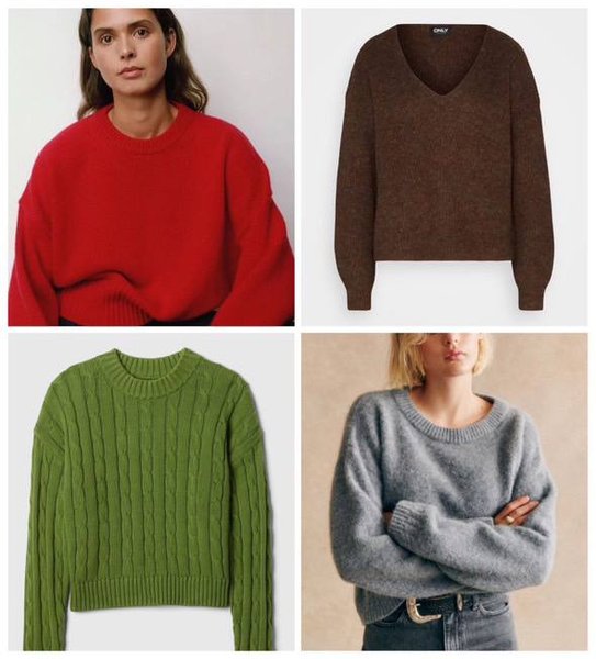 Свитера на осень, трендовые свитера на осень, женский свитер на осень, женский свитер на осень