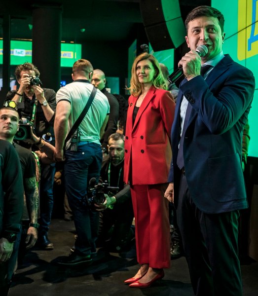 Елена Зеленская, первая леди Украины, Владимир Зеленский, супруга президента Украины