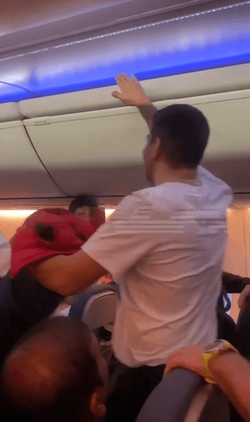 Дебошир в самолете