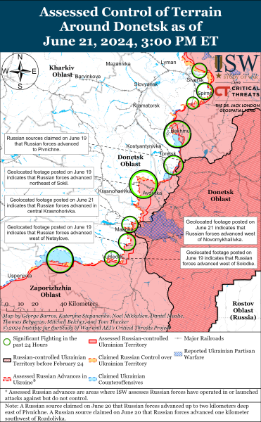 Донецька область на карті