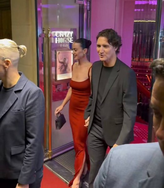 Кэти Перри и Джастин Трюдо