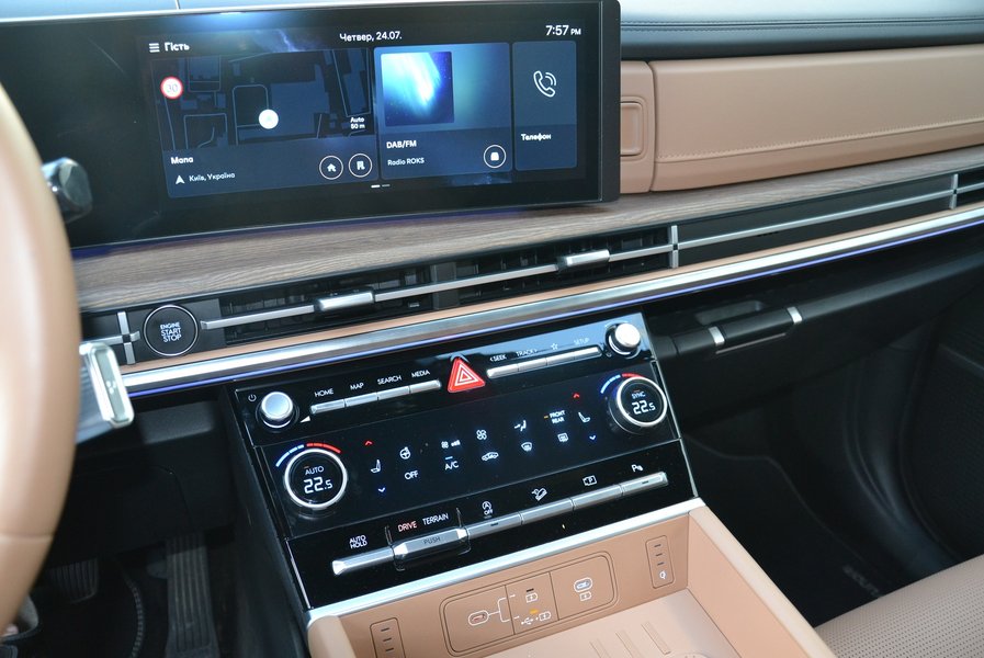 центральна консоль Hyundai Santa Fe