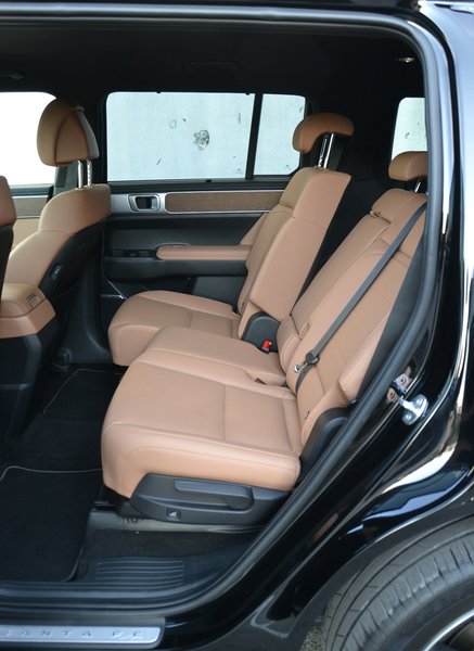 Задні сидіння Hyundai Santa Fe