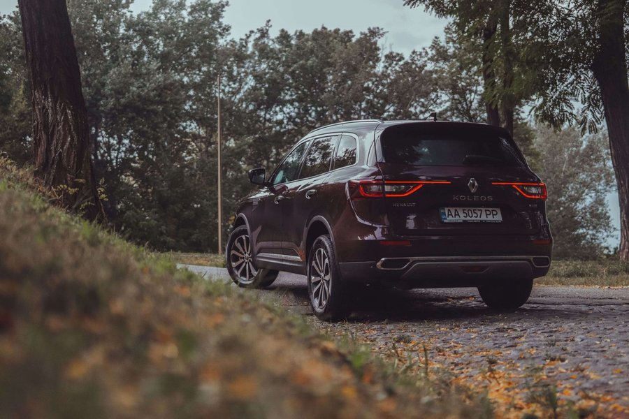 рено колеос цена, вид сзади, фото