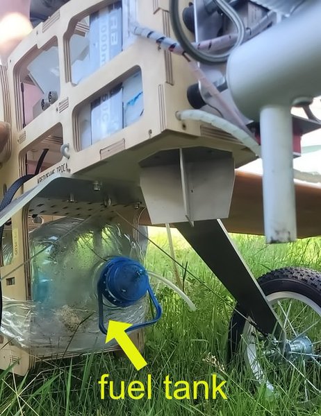 БПЛА, дрон, топливный бак