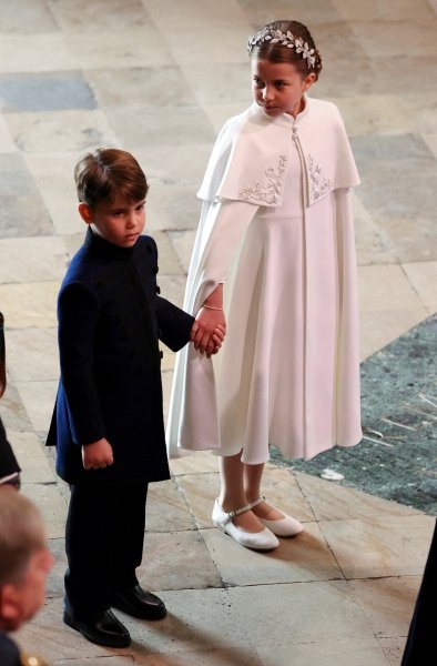 Принц Луи и принцеса Шарлот