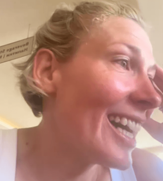 Шеллі Ларсен-МакХ'ю на відпочинку