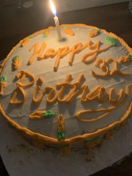 Торт на День рождения