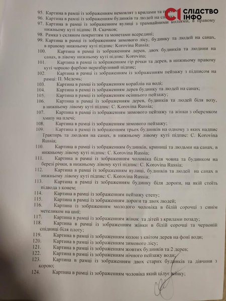 Виктор Медведчук, картины медведчука