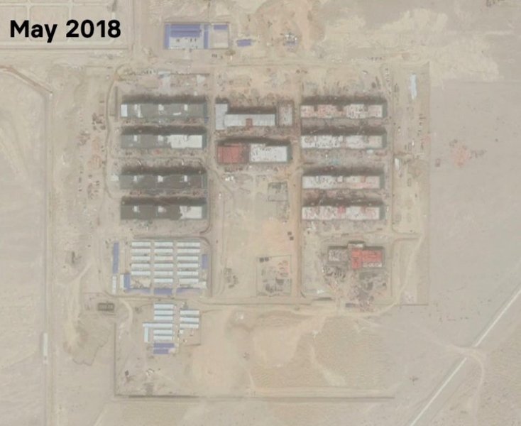 Табори для інтернованих у травні 2018 року