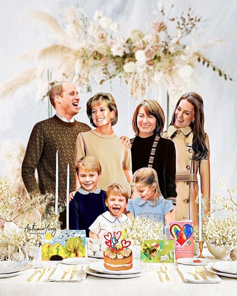 Принцесса Диана, внуки