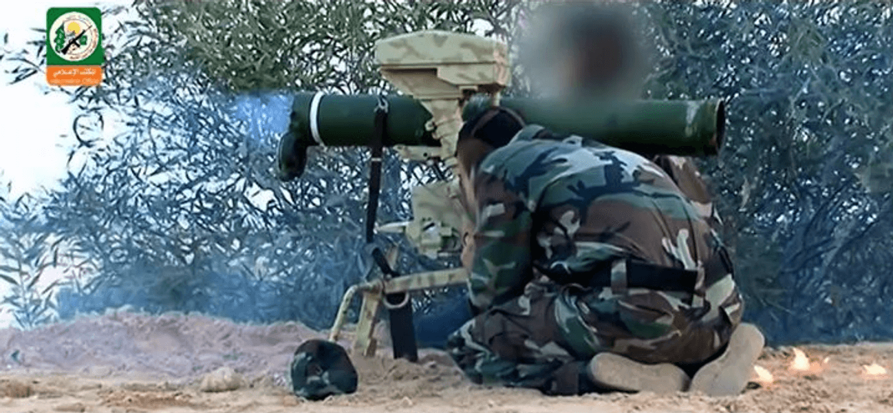 сектор ГАЗА, ХАМАС, бойцы ХАМАС, бригады аль-Кассама, ПТУР