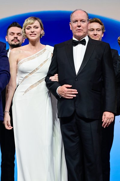 Княгиня Шарлин и князь Альбер II