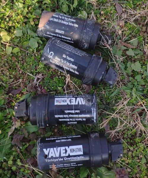 турецкие гранаты со слезоточивым газом