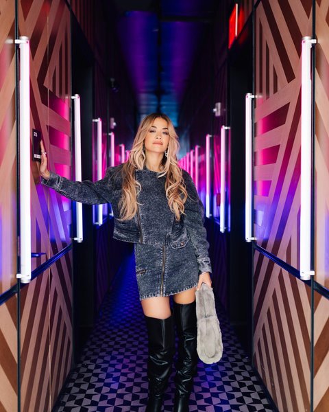 Рита Ора на презентации коллекции Rita Ora x Primark