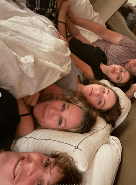 Сара Джессика Паркер с семьей