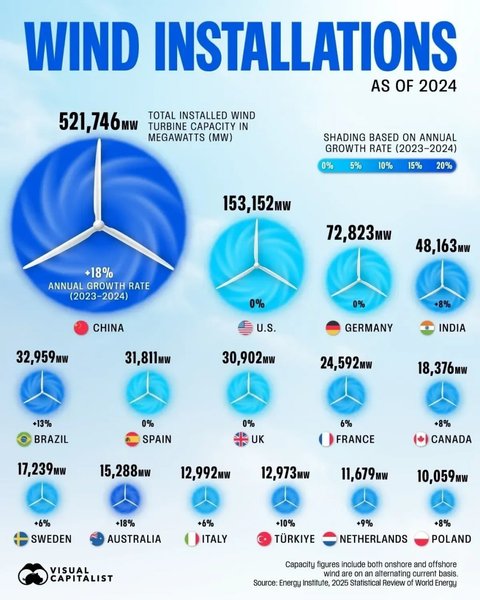 ветряные электростанции
