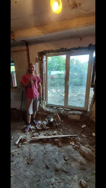 Дом до ремонта