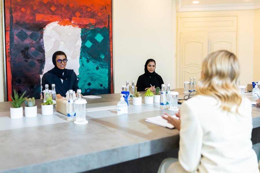 Елена Зеленская, стиль, визит в ОАЭ