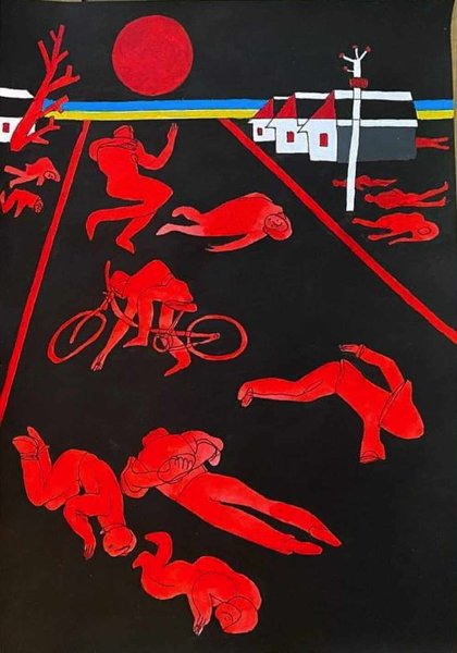 виставка війна в Україні, антон логів