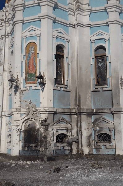 Здание церкви, пятихатки церковь, церковь Святой благоверной царицы Тамары