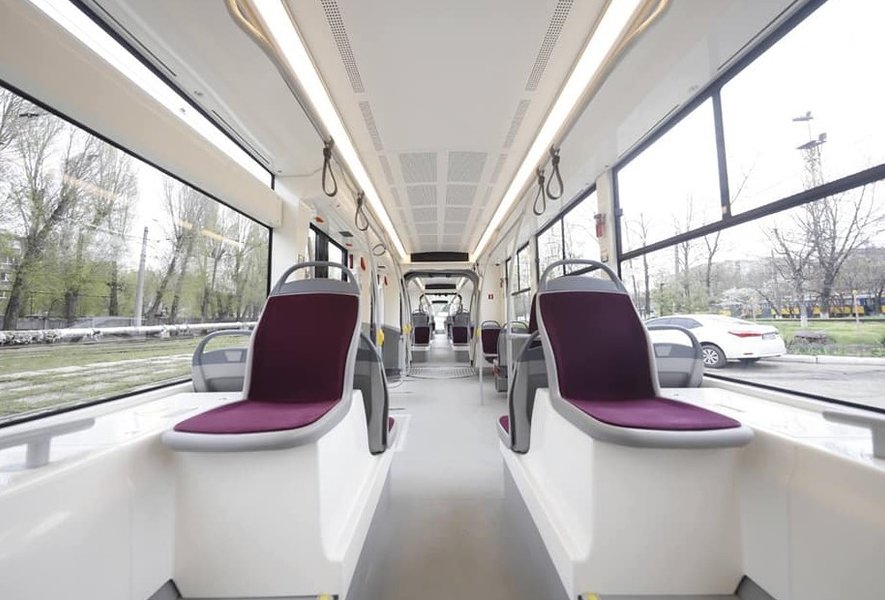 Трамвай виробництва "Південмаш"