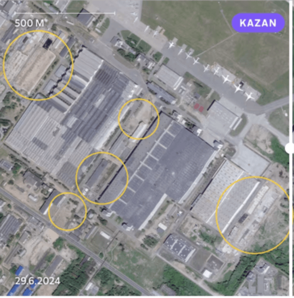 Подготовка площадей для ангаров
