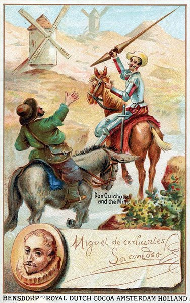 Дон Кіхот і Санчо Панса, Дон Кіхот, лицарство, історія лицарства