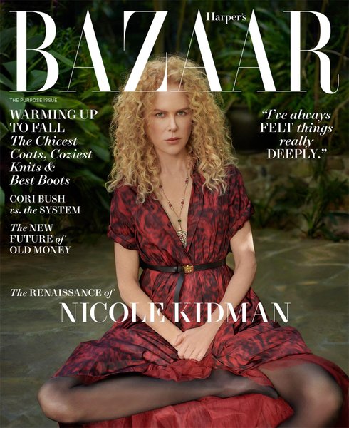 Harper's Bazaar, обкладинка Harper's Bazaar, николь кидман, інтерв'ю