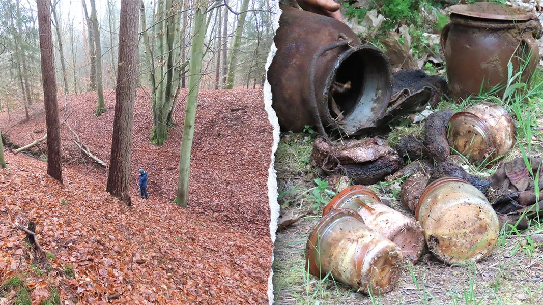 Во время раскопок археологи нашли около 400 артефактов, начиная от предметов, датируемых бронзовым веком, и заканчивая предметами времен Второй мировой войны