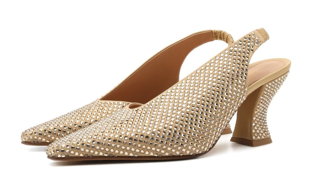 туфли слингбэки, тренды обуви, модные туфли, туфли на новый год