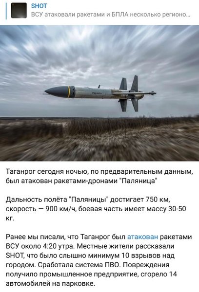 скрин канала SHOT