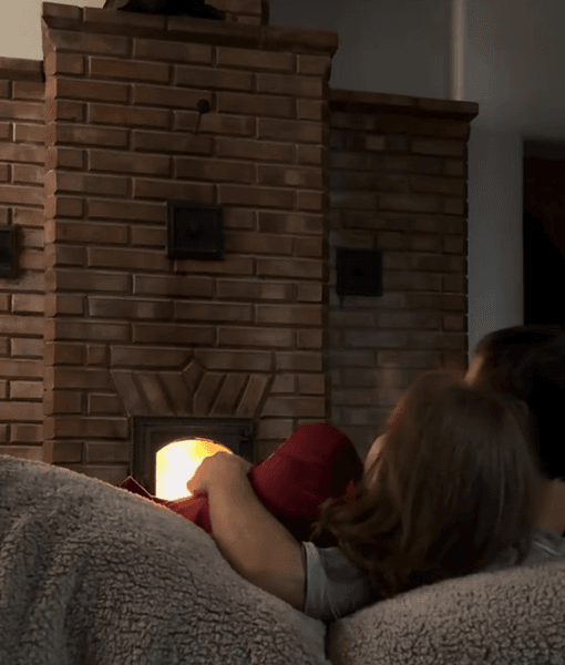 Анастасия с любимым мужем