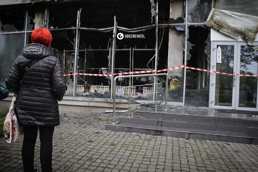 У Києві показали наслідки катастрофи БПЛА