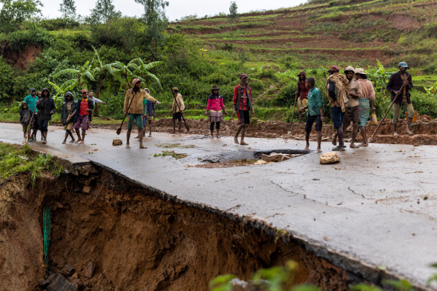Циклон, Мадагаскар, шторм, Бацирай