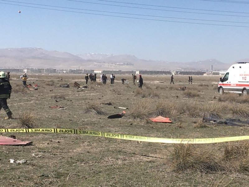 Турция, истребитель, авария, место крушения