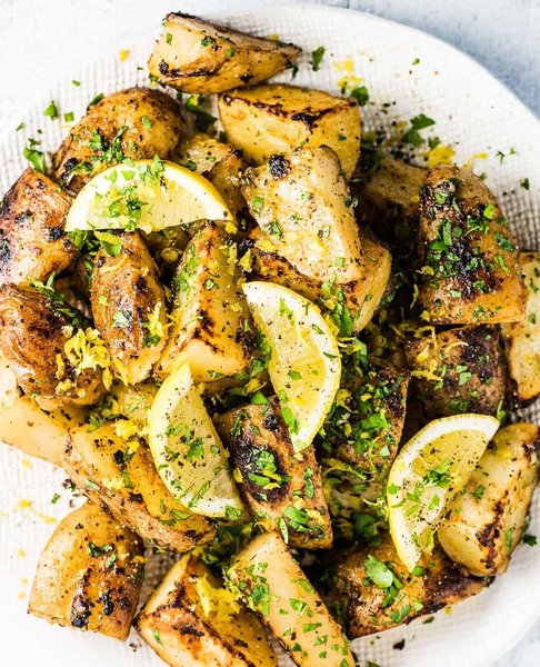 запечена картопля, легкий рецепт, простий рецепт, рецепт картоплі