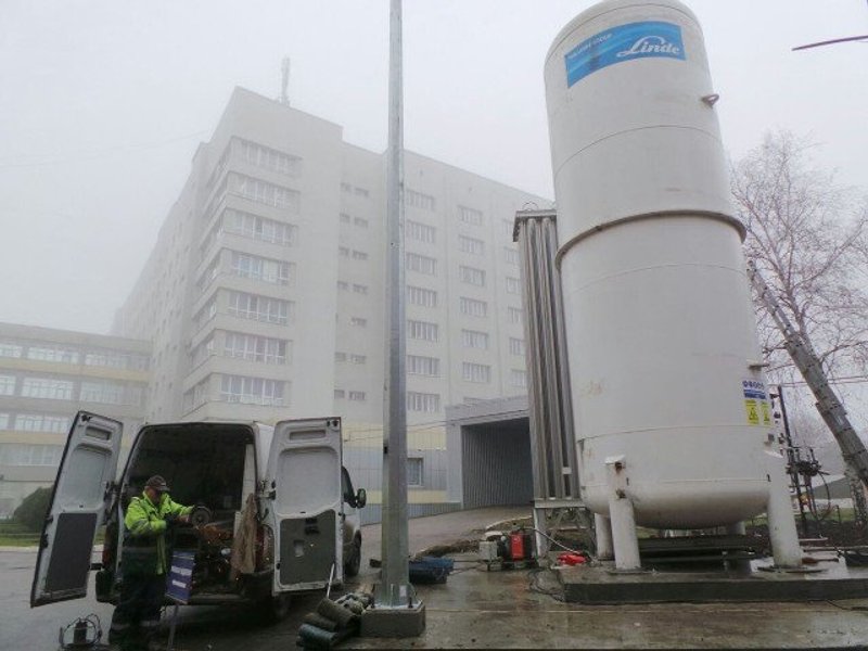 Кислородная станция, Кропивницкий, Сovid-19, кислород, областная больница