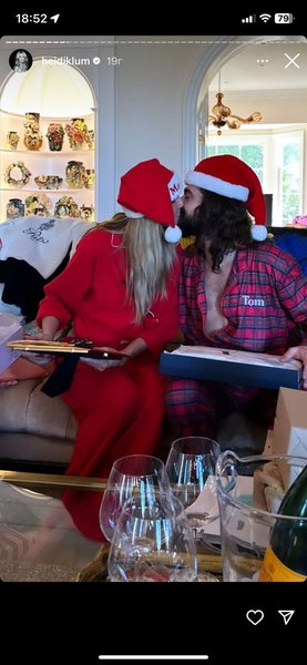 Хайди Клум с семьей