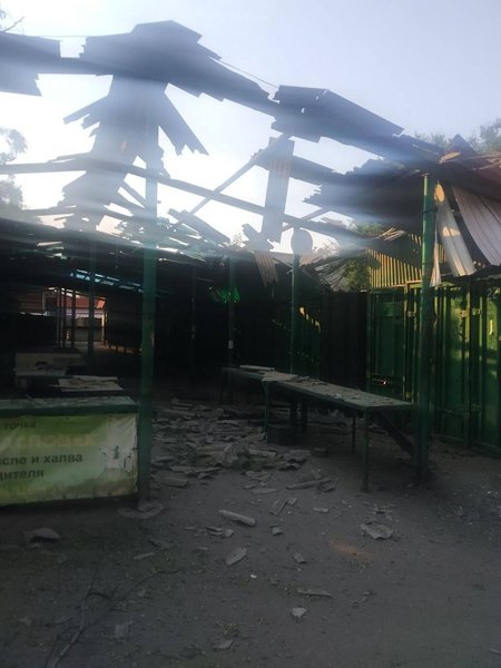 Донецк обстрел