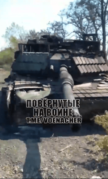 Танк M1A1 Abrams у Курській області