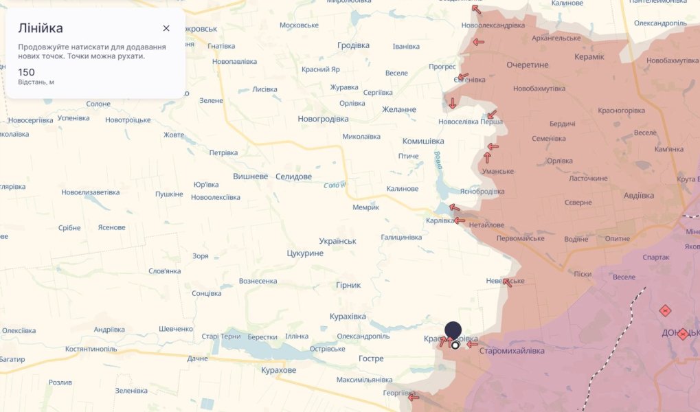 ситуація біля Красногорівки 8 липня Бої на сході, 8 липня, карта, Красногорівка, Курахове