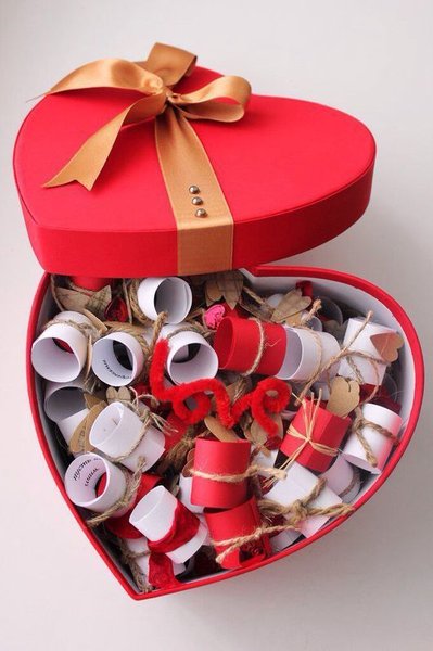 коробка с записками