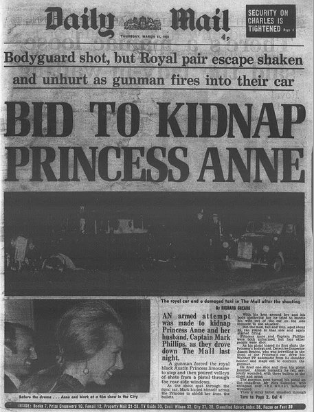 похищение, принцессы анны