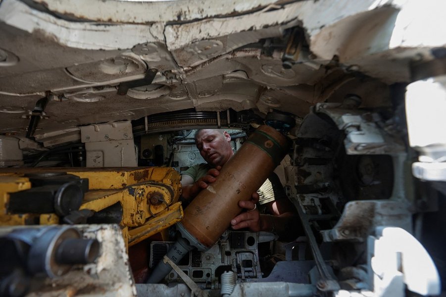 Трофейный Т-80