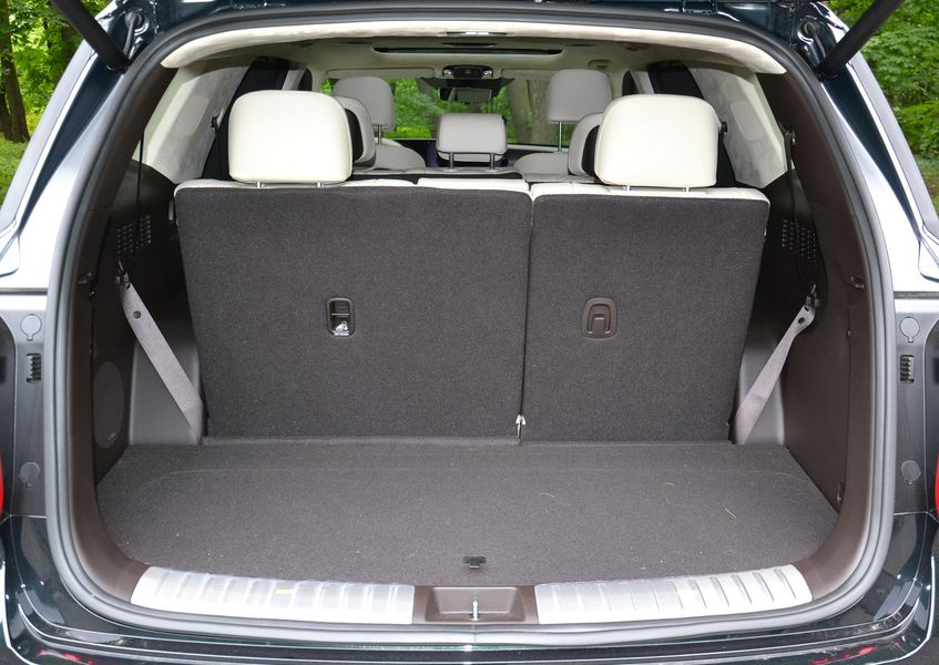 багажник Hyundai Palisade, Hyundai Palisade, новый Hyundai Palisade, кроссовер Hyundai