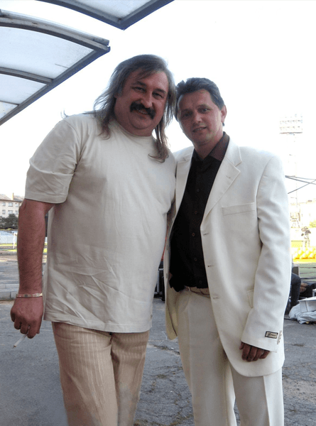 Анатолий Фиглюк вместе со Степаном Гигой